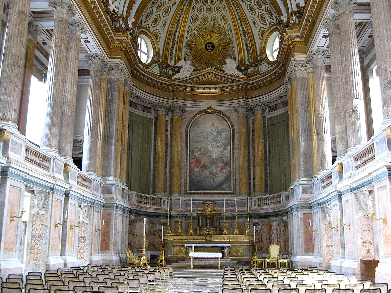 The Palatine Chapel of the Royal Palace of Caserta